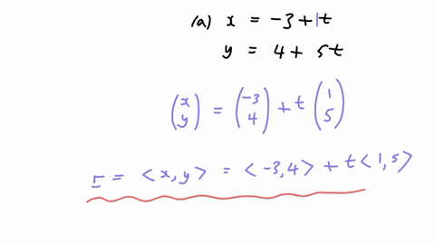 express-the-given-parametric-equations-of-a-line-using-bracket-notation-and-also-using-mathbfi-mat-5