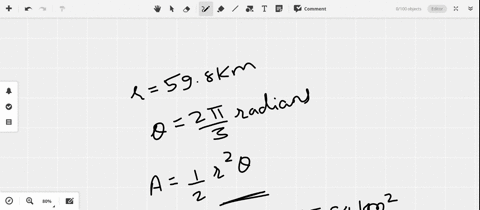 find-the-area-of-a-sector-of-a-circle-having-radius-r-and-central-angle-theta-express-answers-to--10