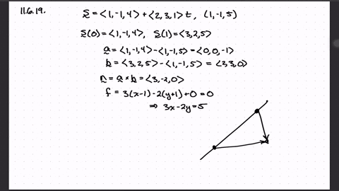 find-the-equation-of-the-plane-containing-the-line-x12-t-y-13-t-z4t-and-the-point-1-15