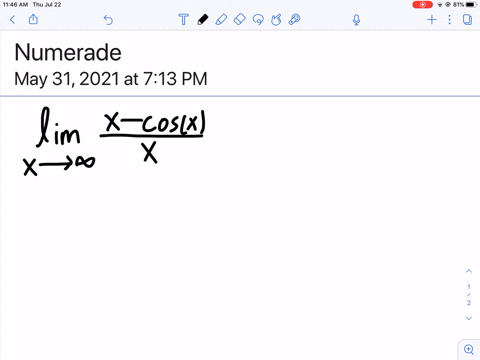 find-the-limit-lim-_x-rightarrow-infty-fracx-cos-xx