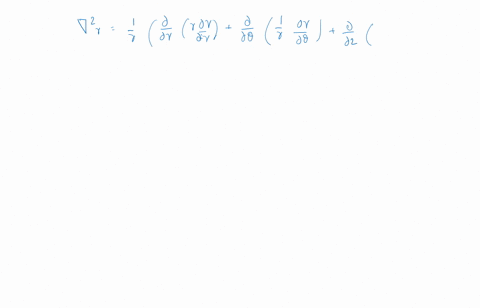 use-equations-9298-and-911-to-evaluate-the-following-expressionsin-cylindrical-coordinates-nabla2-r-