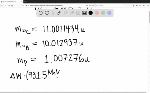 ii-show-that-the-decay-11_6c-rightarrow-10_5b-p-is-not-possible-because-energy-would-not-be-conserve