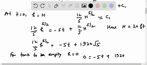 a-tank-in-the-form-of-a-right-circular-cone-standing-on-end-vertex-down-is-leaking-water-through-a-2