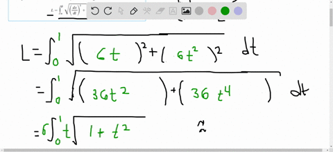 41-44-find-the-exact-length-of-the-curve-x13-t2-quad-y42-t3-quad-0-leqslant-t-leqslant-1