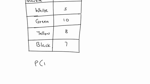 an-um-contains-5-white-marbles-10-green-marbles-8-yellow-marbles-and-7-black-marbles-if-one-marble-2