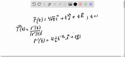 find-the-unit-tangent-vector-mathbftt-at-the-point-with-the-given-value-of-the-parameter-t-mathbfrt4