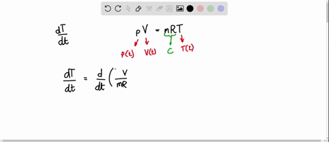 the-ideal-gas-law-is-p-vm-r-t-where-r-is-a-constant-m-is-a-constant-mass-and-p-and-v-are-functions-o