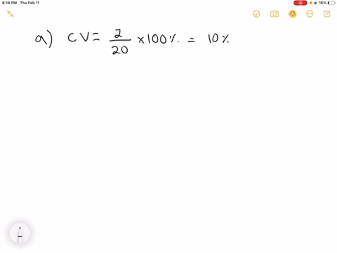 consider-population-data-with-mu20-and-sigma2-a-compute-the-coefficient-of-variation-b-compute-an-88