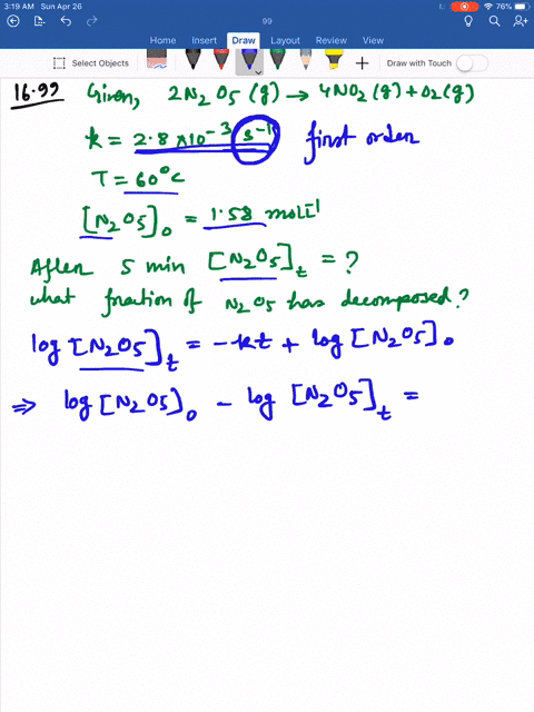 for-the-decomposition-of-gaseous-dinitrogen-pentoxide-2-mathrmn_2-mathrmo_5g-longrightarrow-4-mathrm