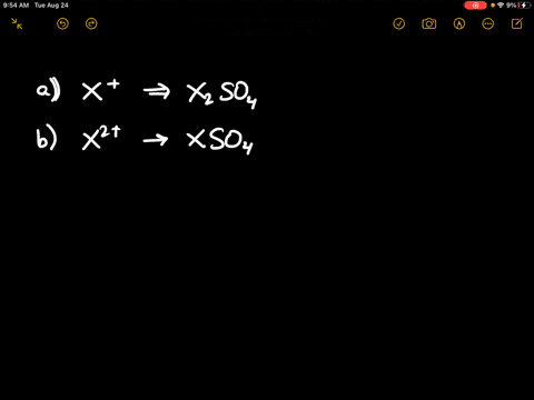 you-have-the-mythical-metal-element-mathrmx-that-ean-exist-as-mathrmx-mathrmx2-and-mathrmx5-ions-a-w