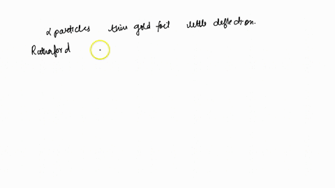 when-alpha-particles-are-scattered-from-a-thin-piece-of-gold-foil-why-do-most-of-them-go-through-wit