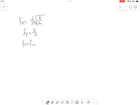 a-car-moving-on-a-rough-road-in-the-form-of-a-sinusoidal-surface-is-modeled-as-a-springmass-system-a