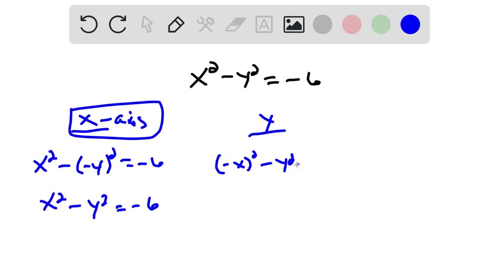 SOLVED:For Problems 6-25, determine the type(s) of symmetry (symmetry ...