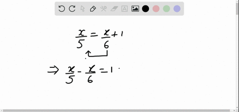 solve-each-equation-fracx5fracx61