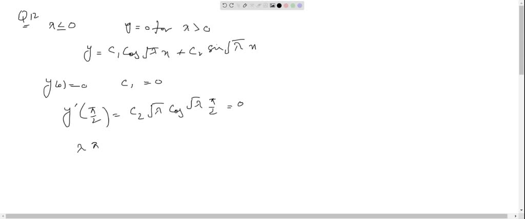 SOLVED:Find the positive eigenvalues and the corresponding ...