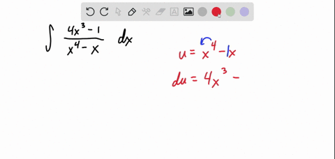 evaluate-the-integral-int-frac4-x3-1x4-x-d-x