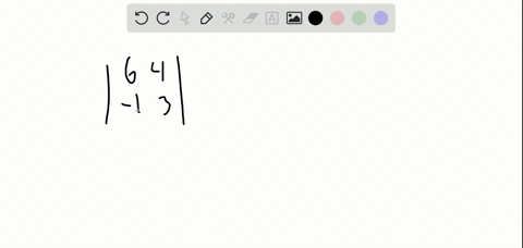 in-problems-7-14-find-the-value-of-each-determinant-leftbeginarrayrr-6-4-1-3-endarrayright