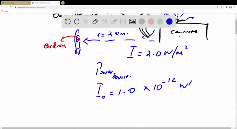 the-sound-intensity-from-a-jack-hammer-breaking-concrete-is-20-mathrmw-mathrmm2-at-a-distance-of-20-
