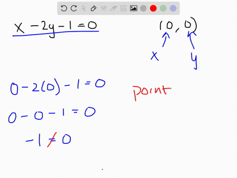 5-10-determine-whether-the-given-points-are-on-the-graph-of-the-equation-x-2-y-10-quad0010-1-1