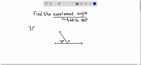 find-the-supplement-of-each-angle-71circ
