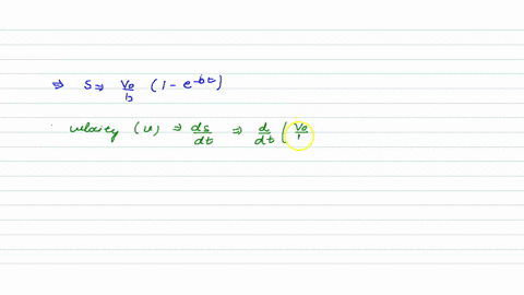 the-position-at-any-time-t-of-a-particle-moving-on-straight-line-is-given-by-sfracv_obleft1-e-b-trig