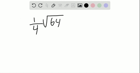 simplify-the-radical-expression-frac14-sqrt64