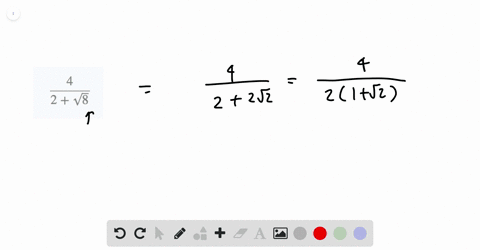 simplify-each-expression-by-rationalizing-the-denominator-see-example-7-frac42sqrt8