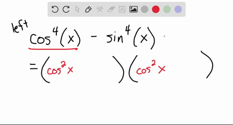 prove-the-given-identities-cos-4-x-sin-4-xcos-2-x-4