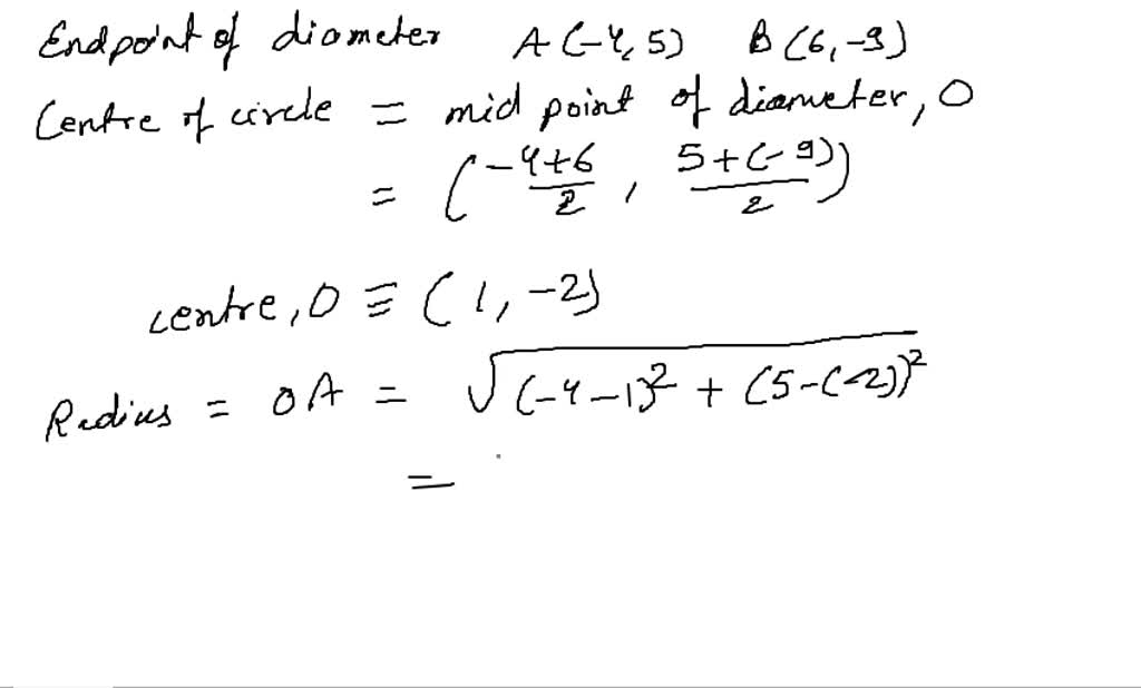 solved-we-can-find-an-equation-of-a-circle-if-we-know-the-coordinates