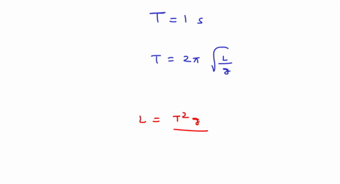 find-the-length-of-a-simple-pendulum-that-has-a-period-of-100-s-assume-that-the-acceleration-of-grav