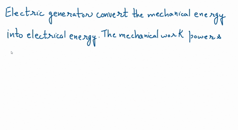 what-is-the-power-source-for-an-electric-generator