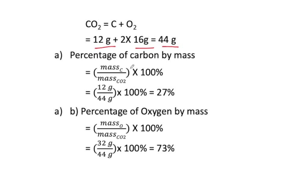 ⏩SOLVED:a. What is the percent by mass of carbon in 44 g of carbon…