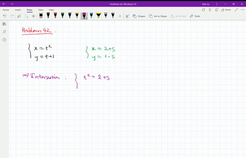 find-all-points-of-intersection-of-the-two-curves-leftbeginarraylxt2-yt1endarray-quad-text-and-quadl