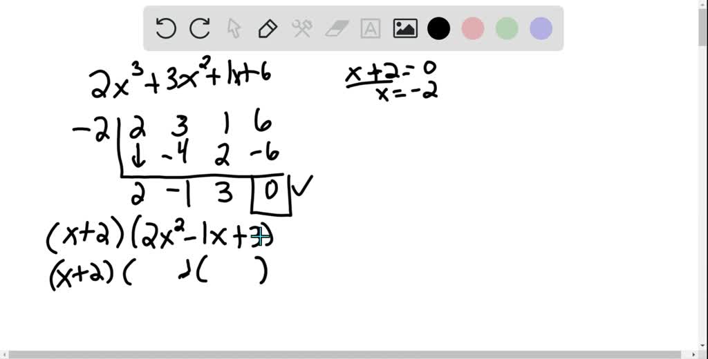 For the following exercises, use the Factor Theorem to find all real ...