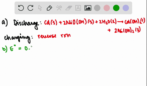 a-write-the-reactions-for-the-discharge-and-charge-of-a-nickel-cadmium-rechargeable-battery-b-give-2