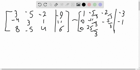 use-the-gauss-jordan-method-to-solve-each-system-ofequations-beginaligned-3-x-5-y-2-z-9-4-x3-yz-11-8