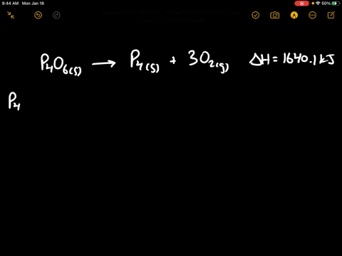 calculate-the-enthalpy-change-for-the-reaction-mathrmp_4-mathrmo_6s2-mathrmo_2g-longrightarrow-mathr