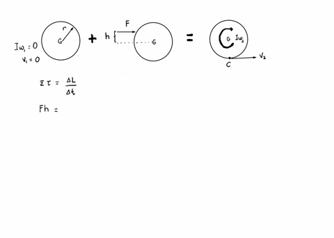 at-what-height-h-above-its-center-g-should-a-billiard-ball-of-radius-r-be-struck-horizontally-by-a-c