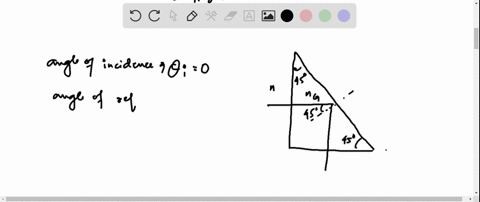 a-ray-of-light-is-incident-normally-from-air-onto-a-glass-n150-prism-as-shown-in-the-figure-with-p-2