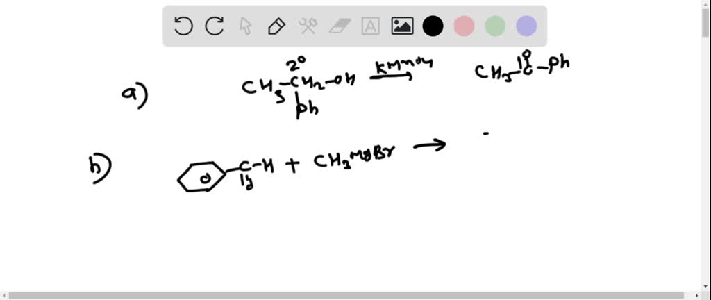 Acetophenone can be prepared by (a) oxidation of 1 -phenylethanol. (b ...