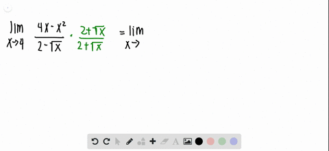 find-the-limits-lim-_x-rightarrow-4-frac4-x-x22-sqrtx-2