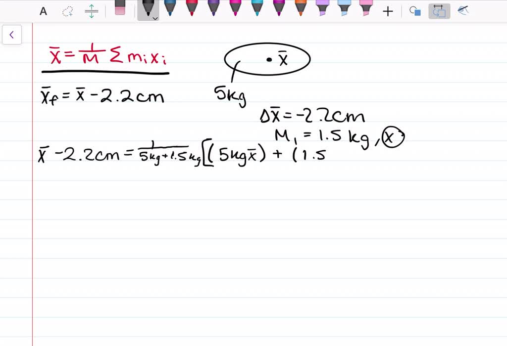 solved-the-center-of-gravity-of-an-irregular-object-is-shown-in-figure