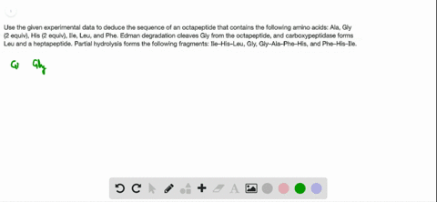 use-the-given-experimental-data-to-deduce-the-sequence-of-an-octapeptide-that-contains-the-following