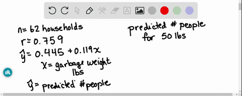 use-the-given-data-to-find-the-best-predicted-value-of-the-response-variable-be-sure-to-follow-the-p