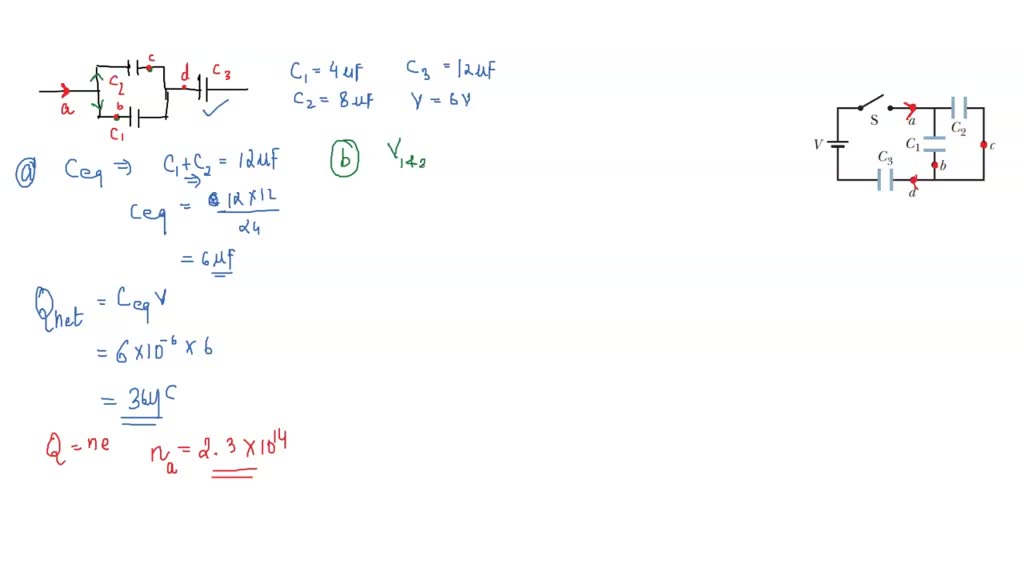 SOLVED:The capacitors in Fig. 25-37 are initially uncharged. The ...