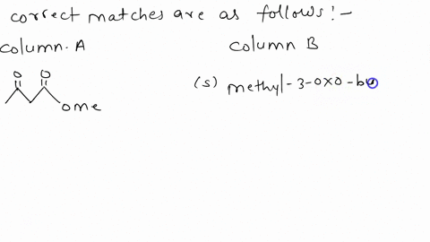 column-i-column-ii-a-smilesccocccosmiles-p-2-1-methyl-propyl-pent-3-enal-b-smilesococ1cccccooc1smile