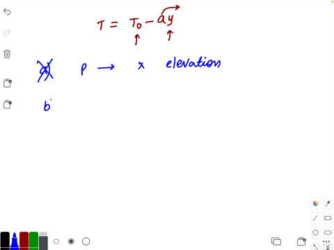 in-troposphere-temperature-varies-linearly-with-elevation-as-tt_0-a-y-where-t_0-is-the-temperature-a