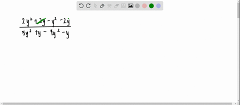 reduce-each-of-the-following-rational-expressions-to-lowest-terms-frac2-y22-y-y2-2-y5-y2y-4-y2-y