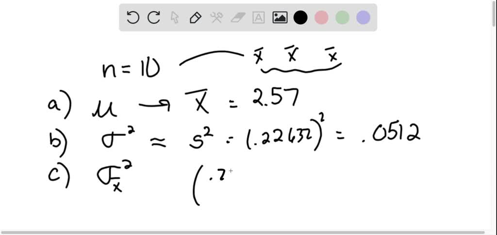 solved-a-random-sample-of-10-economists-produced-the-following