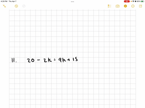 solve-the-equations-by-first-clearing-the-fractions-frac53-frac16-kfrac3-k54